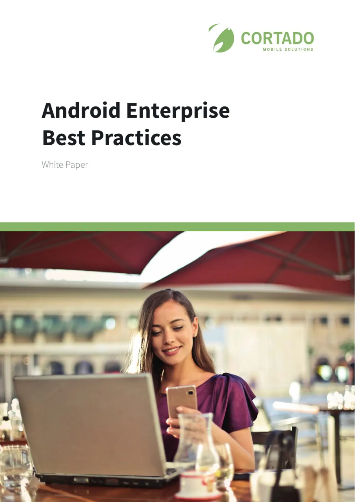 Cover of the Android Enterprise Best Practices white paper