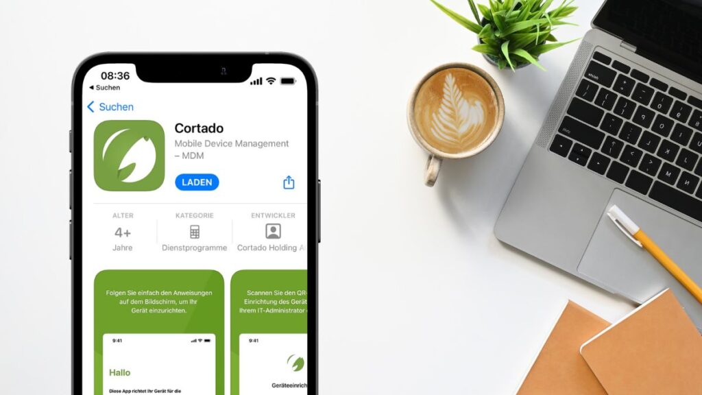 Cortado App im Apple-Store